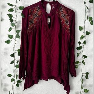 Knox rose blouse